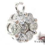 Ladies Flower Diamond Pendant 21227 - Image 2