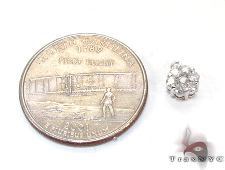 Ladies Flower Diamond Pendant 21227 - Image 5