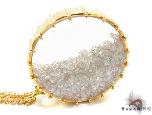 Ladies Loose Diamond Necklace 34752 - Image 4