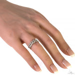 Ladies Miami Cuban Diamond Ring 70047 - Image 6