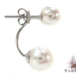 Ladies Pearl Earrings 34753 - Image 3