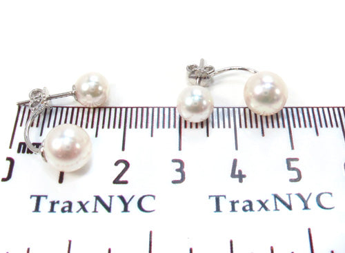 Ladies Pearl Earrings 34753 - Image 6