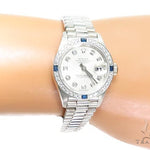 Ladies President Diamond Rolex Watch 42023 - Image 12