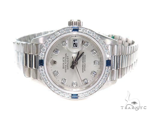 Ladies President Diamond Rolex Watch 42023 - Image 5