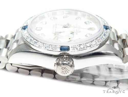 Ladies President Diamond Rolex Watch 42023 - Image 6