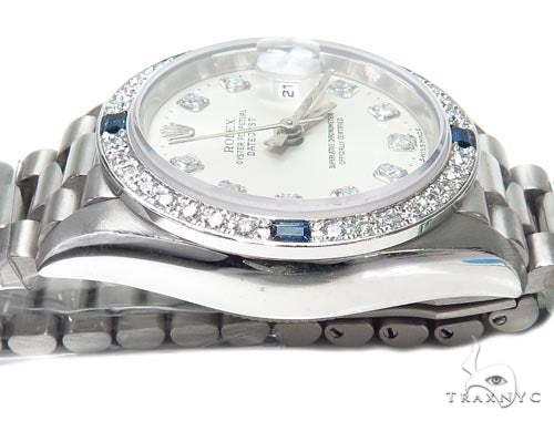 Ladies President Diamond Rolex Watch 42023 - Image 7