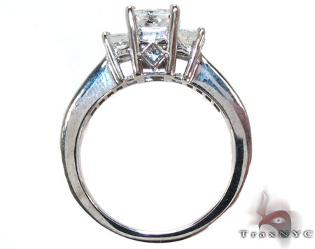 Ladies Princess Cut Diamond Ring 21182 - Image 5