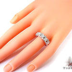 Ladies Prong Engagement Band 18138 - Image 8