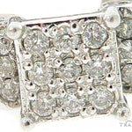 Square Head Diamond Engagement Ring Set 5463 - Image 6