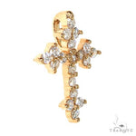Ladies Tiny Enchanted Cross Crucifix 3273 - Image 2