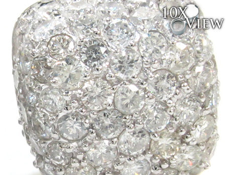 Diamond Pillow Earrings 21333 - Image 3