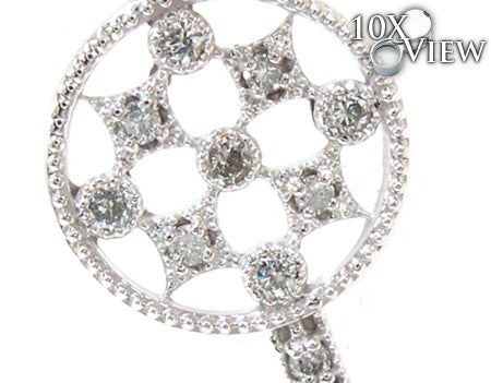 Ladies Diamond Key Pendant 21197 - Image 3