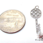 Ladies Diamond Key Pendant 21197 - Image 5