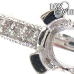 Ladies Semi Mount Diamond Ring 21200 - Image 3