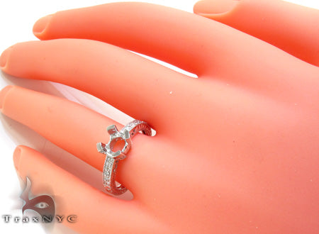 Ladies Semi Mount Diamond Ring 21200 - Image 7