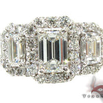 Ladies White Gold Diamond Ring 21040 - Image 2