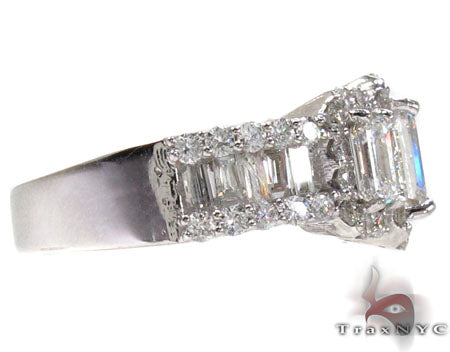 Ladies White Gold Diamond Ring 21040 - Image 4