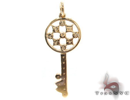 Ladies Diamond Key Pendant 21196 - Image 4