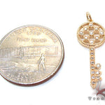 Ladies Diamond Key Pendant 21196 - Image 5