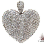 Ladies Yellow Gold Bubble Heart Pendant 20736 - Image 1