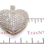 Ladies Yellow Gold Bubble Heart Pendant 20736 - Image 6