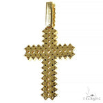 Large Diamond Cross Pendant (Lab) 68212 - Image 4