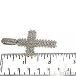 Large Diamond Cross Pendant (Lab) 68213 - Image 6