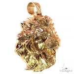 Large Lion Head Pendant With Opening Face Of African Wildlife  69151 - Image 3