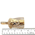 Large Size Jesus Diamond Pendant 68905 - Image 6