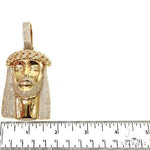 Large Size Jesus Diamond Pendant (Lab) 68908 - Image 5