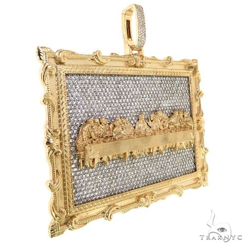 Last Supper Large Diamond Pendant 68926 - Image 2