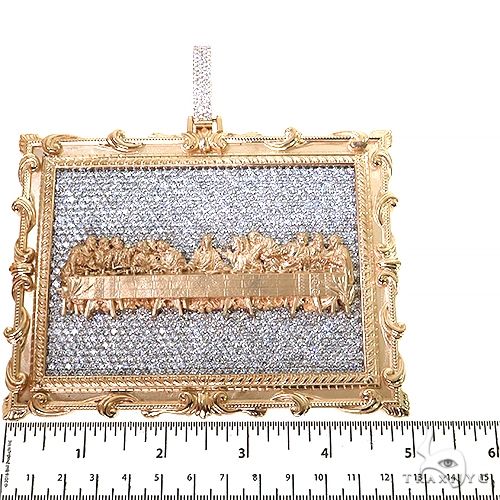 Last Supper Large Diamond Pendant 68926 - Image 6