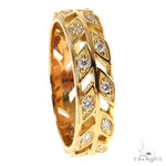 Leaf Diamond Eternity Ring 69415 - Image 2