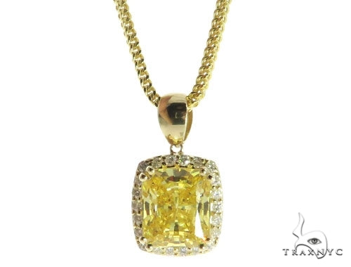 Lepus Diamond Pendant Chain Set 49158 - Image 1