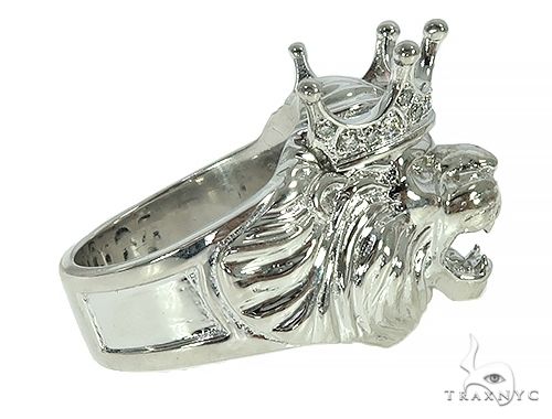 Lion King Diamond Ring 65999 - Image 4