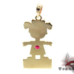 Little Girl Gold Pendant 28020 - Image 3