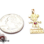 Little Girl Gold Pendant 28020 - Image 4