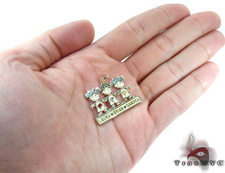 Little Kids Gold Pendant 28033 - Image 5