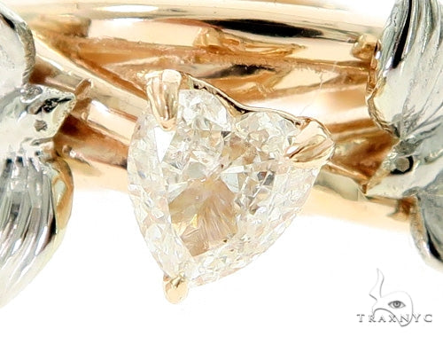 Love Doves Diamond Engagement Ring 45567 - Image 3