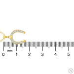 Lucky Horseshoe Diamond Pendant 70773 - Image 6