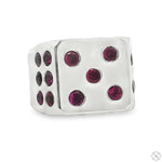 Lucky Roll Ruby Dice Ring 70892 - Image 1