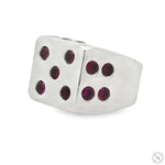 Lucky Roll Ruby Dice Ring 70892 - Image 4