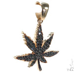 Maple Leaf Diamond Pendant 41059 - Image 2