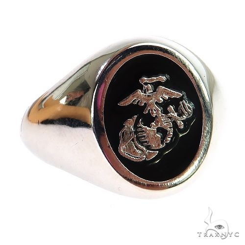 Marine Corps Logo Ring 69059 - Image 1
