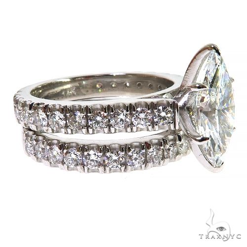 Marquise Diamond Engagement Ring 67972 - Image 4