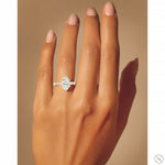 Marquise Diamond Engagement Ring 70845 - Image 4