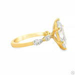 Marquise Diamond Engagement Ring 70855 - Image 3