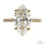 Marquise Diamond Engagement Ring (Lab) 69649 - Image 1