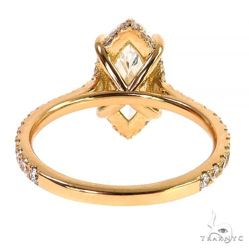 Marquise Diamond Engagement Ring (Lab) 69649 - Image 4
