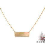 Matt Gold Necklace 28185 - Image 1